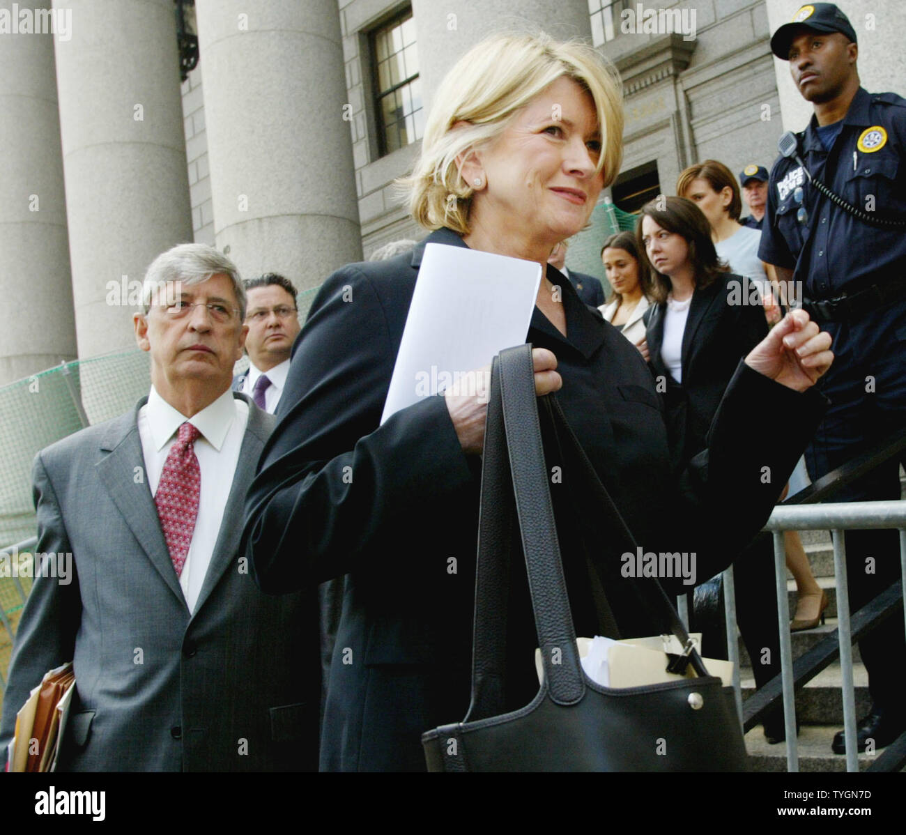 Martha Stewart, who was convicted in March on conspiracy and