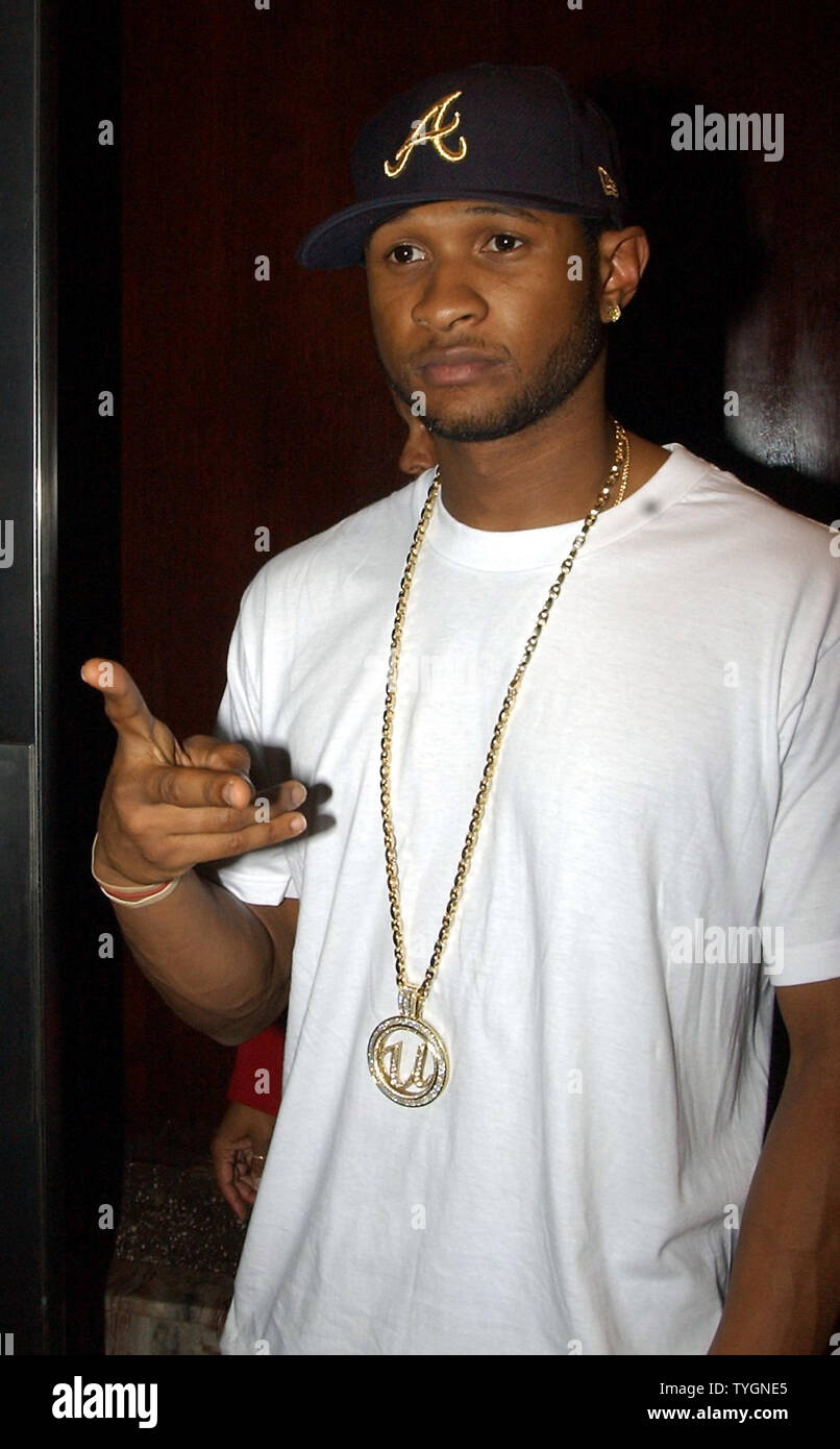Usher attends the July 19, 2004 New York world premiere of the film