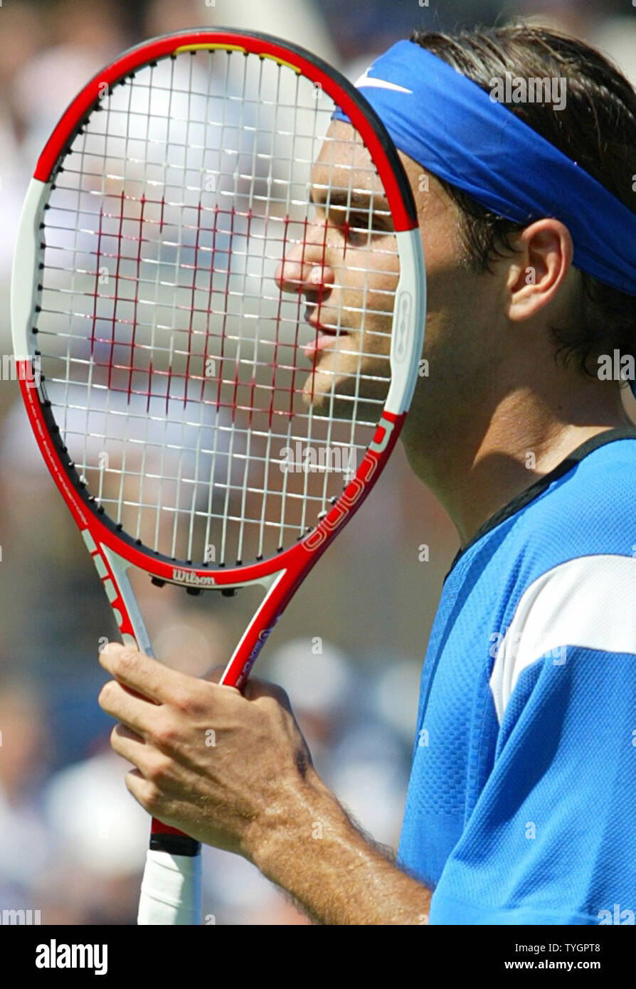 2004 roger federer us open hires stock photography and images Alamy