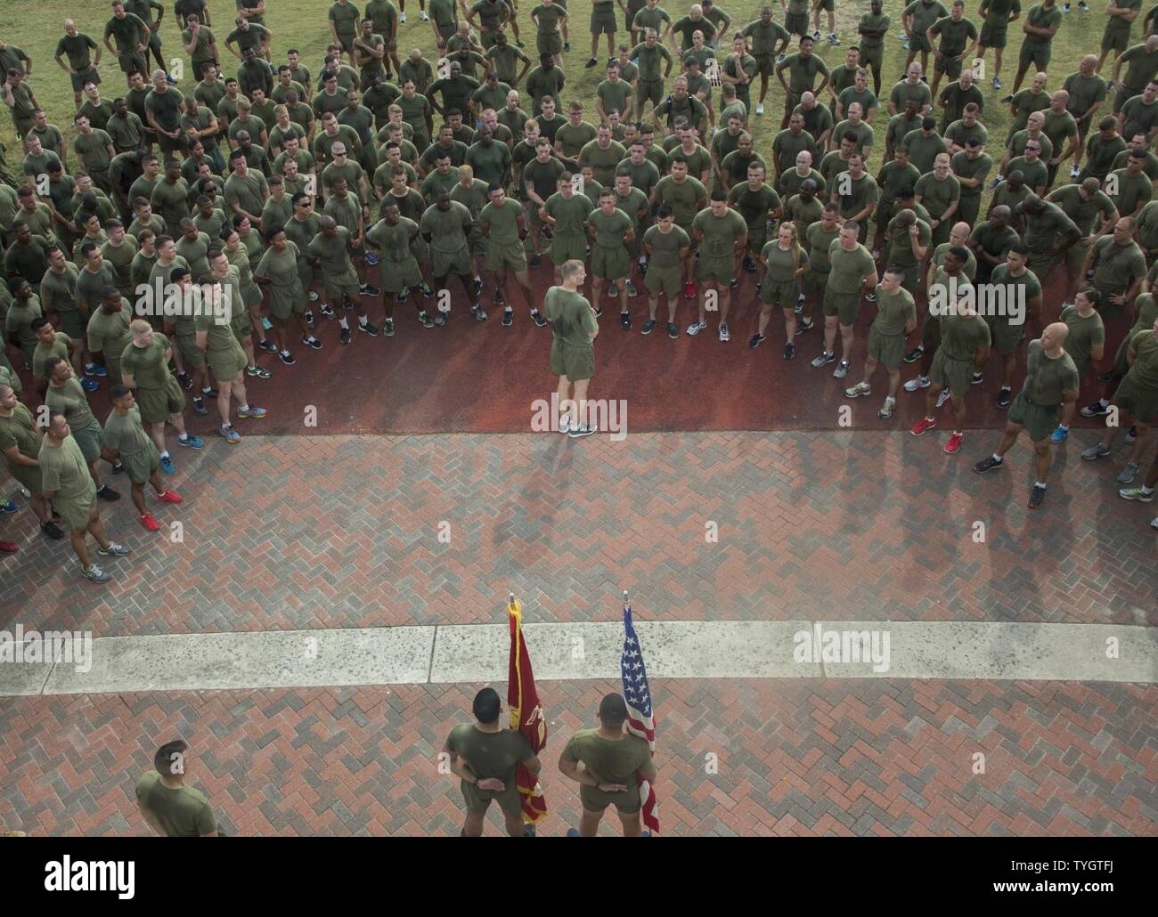 U.S. Marine Sgt. Maj. Michael J. Rowan, Sergeant Major of Headquarters