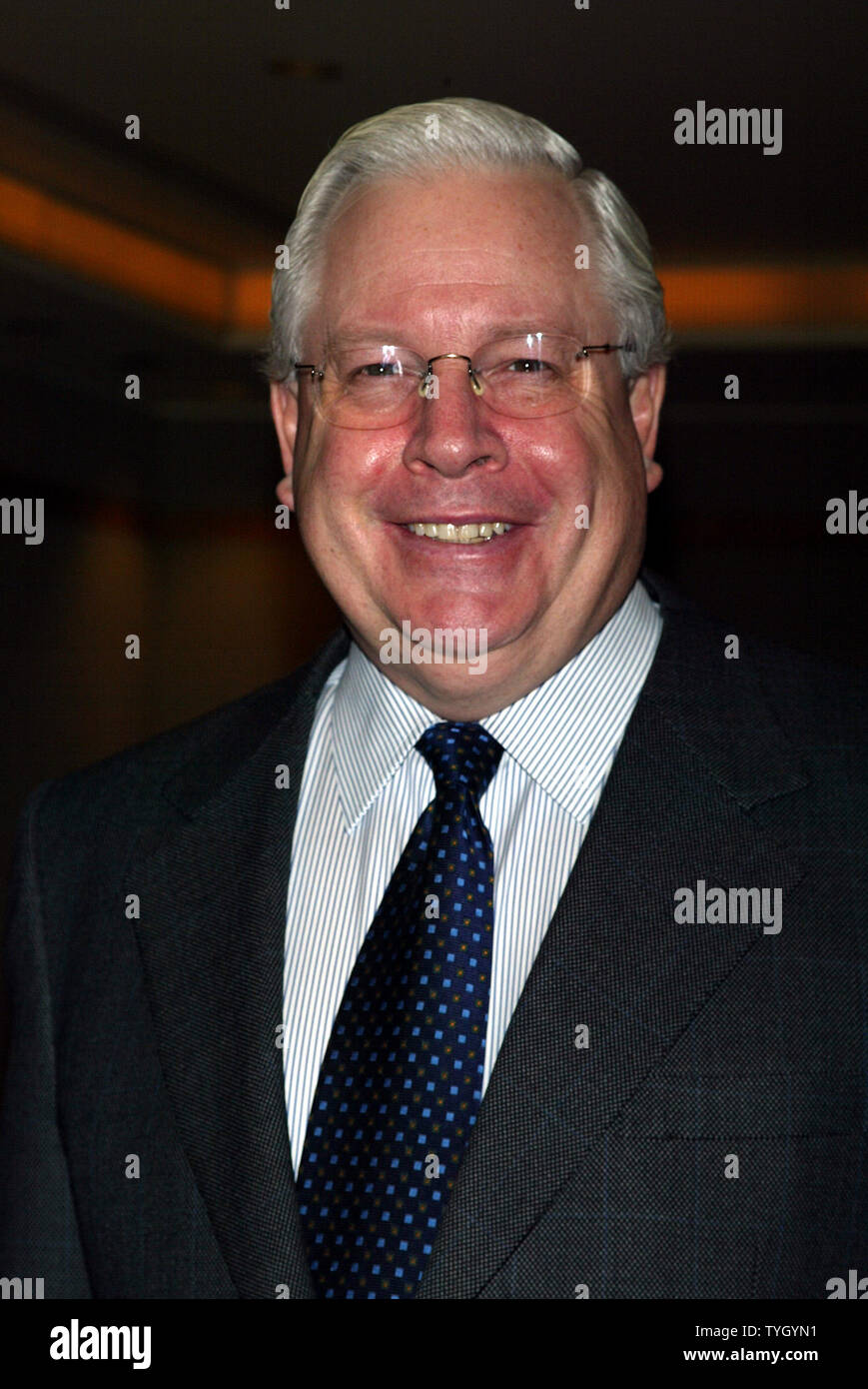 Mr. C. Robert Henrikson, President and COO of MetLife, Inc. attends the 17th Annual Lewis Hine Awards Ceremony on January 31, 2005 in New York, after his  company announced  that they will acquire Travelers Life and Annuity from Citigroup Inc. for $11.5 billion dollars in cash and stock in a deal that will make the company the largest individual life insurer in North America.  The deal should be finalized by the summer..  (UPI Photo/Laura Cavanaugh) Stock Photo