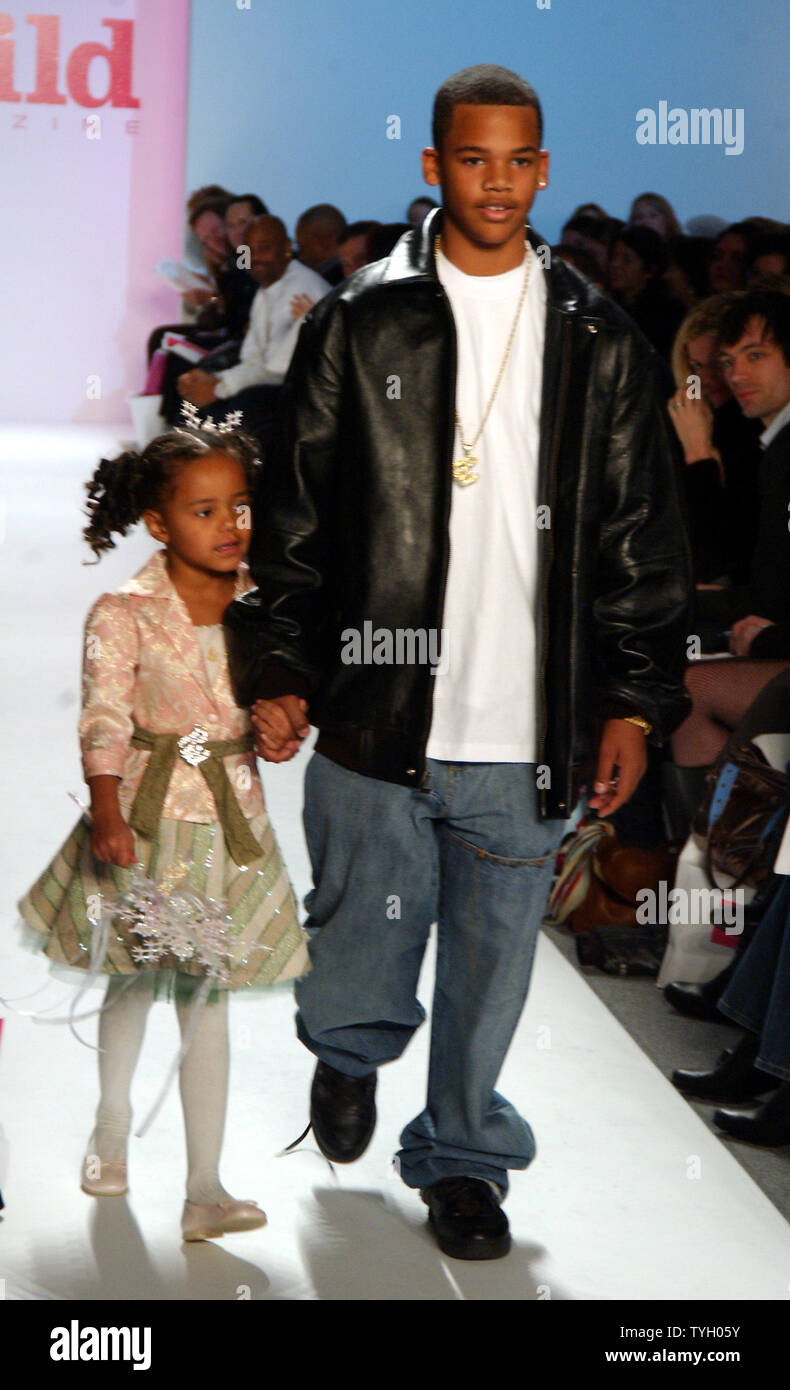Boogie and Ava Dash, children of hip hop mogul Damon Dash take part in