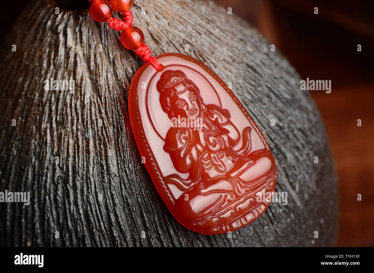 Red buddha clearance chain