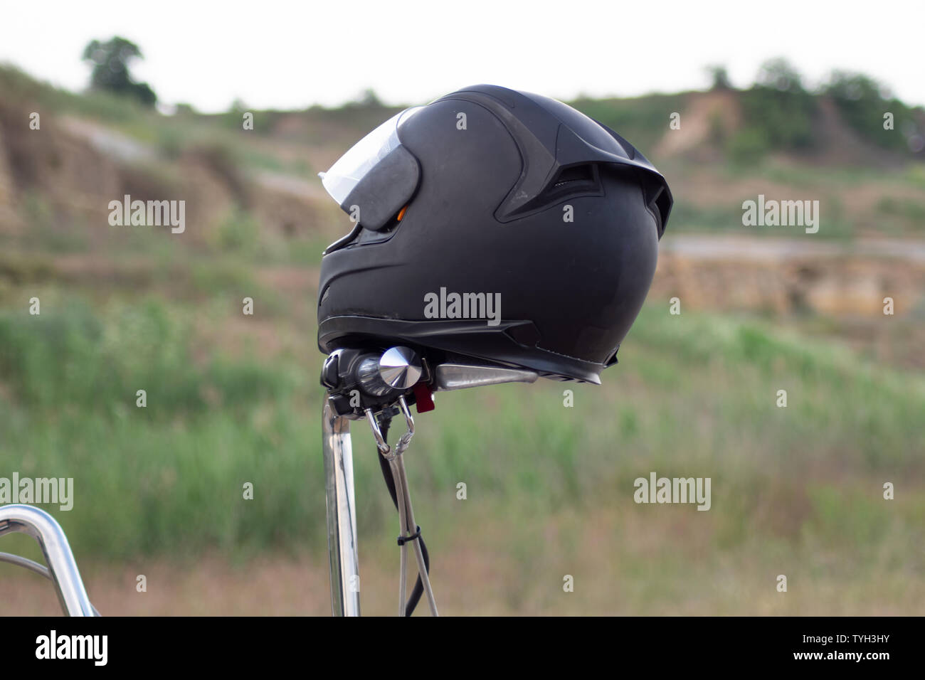 Crash helmet safety helmet visor hi-res stock photography and images ...