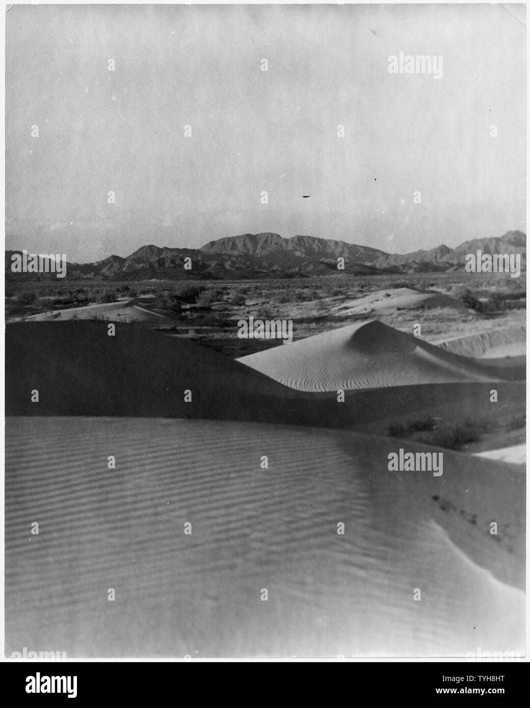 Print of section of photograph Imperial Valley, 1901; Scope and