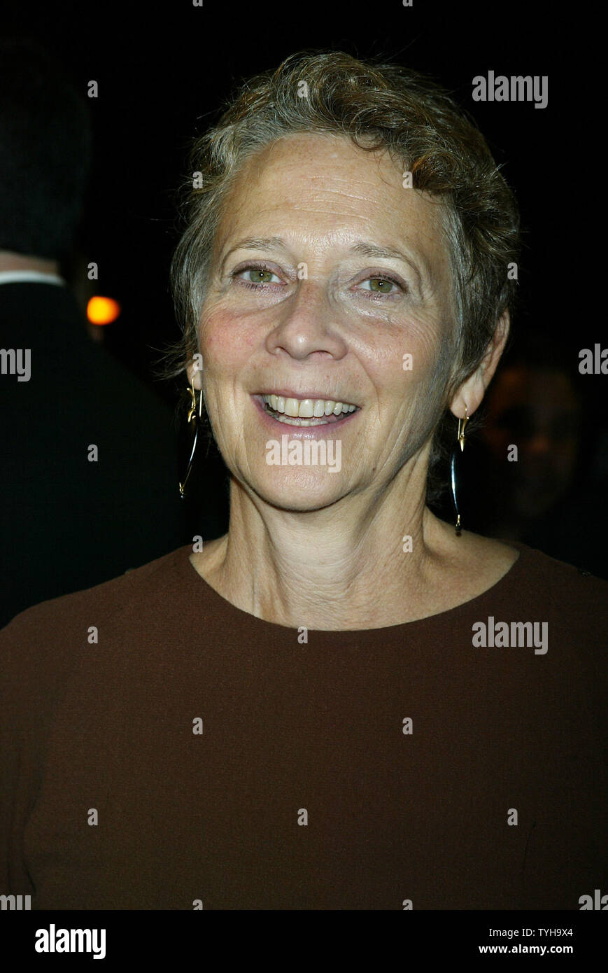 Naomi Foner Gyllenhaal (screenwriter) arrives for the premiere of her new film 'Bee Season' at the IFC Center in New York on November 1, 2005.   (UPI Photo/Laura Cavanaugh) Stock Photo