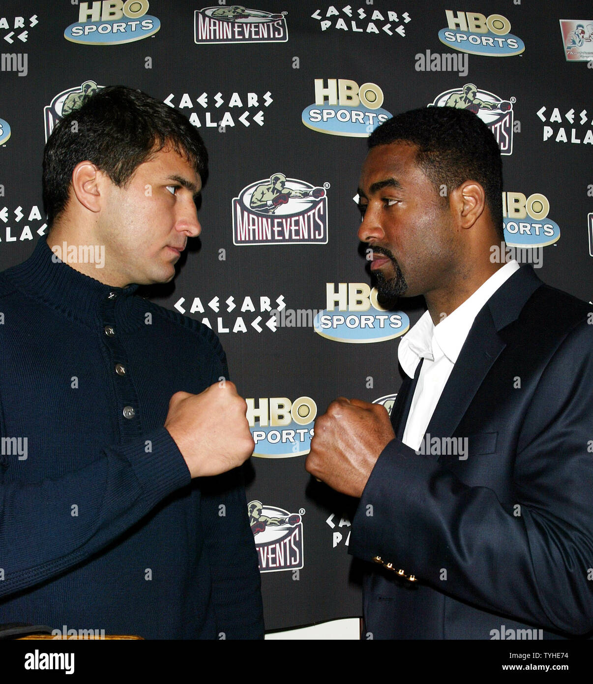 Calvin B Rocks Caesars palace boxing hi-res stock photography and images - Alamy