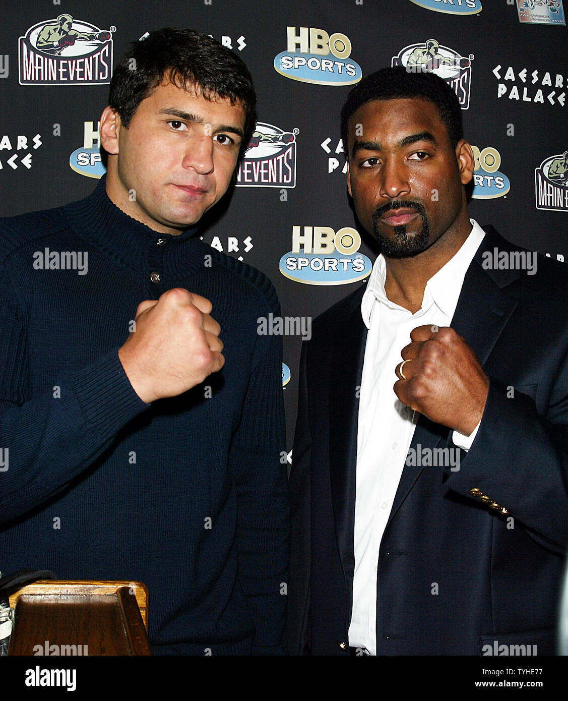 Calvin B Rocks Caesars palace boxing hi-res stock photography and images - Alamy