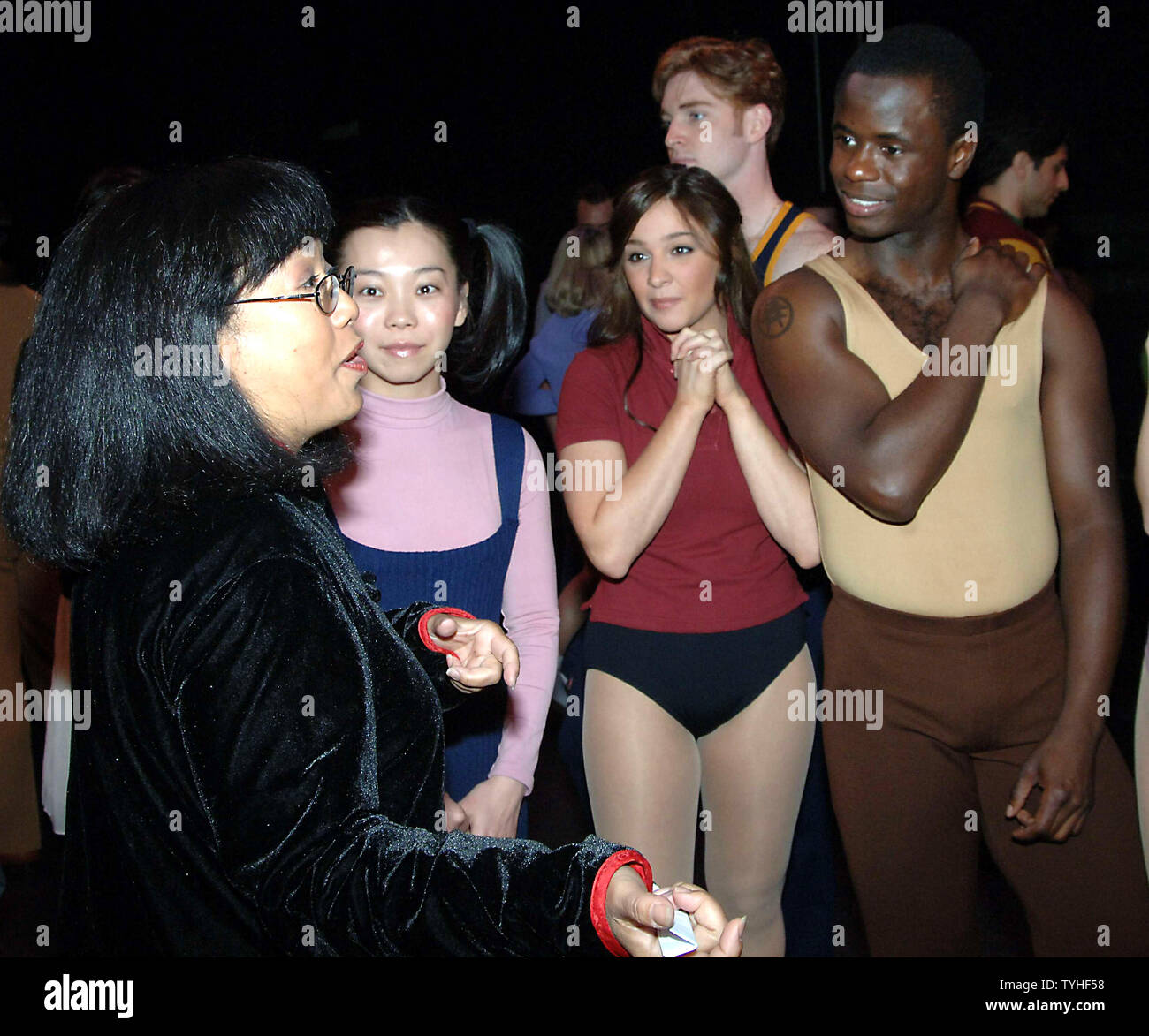 Yuka Takara, Alisan Porter, James Lane (left to right) part of the 2006