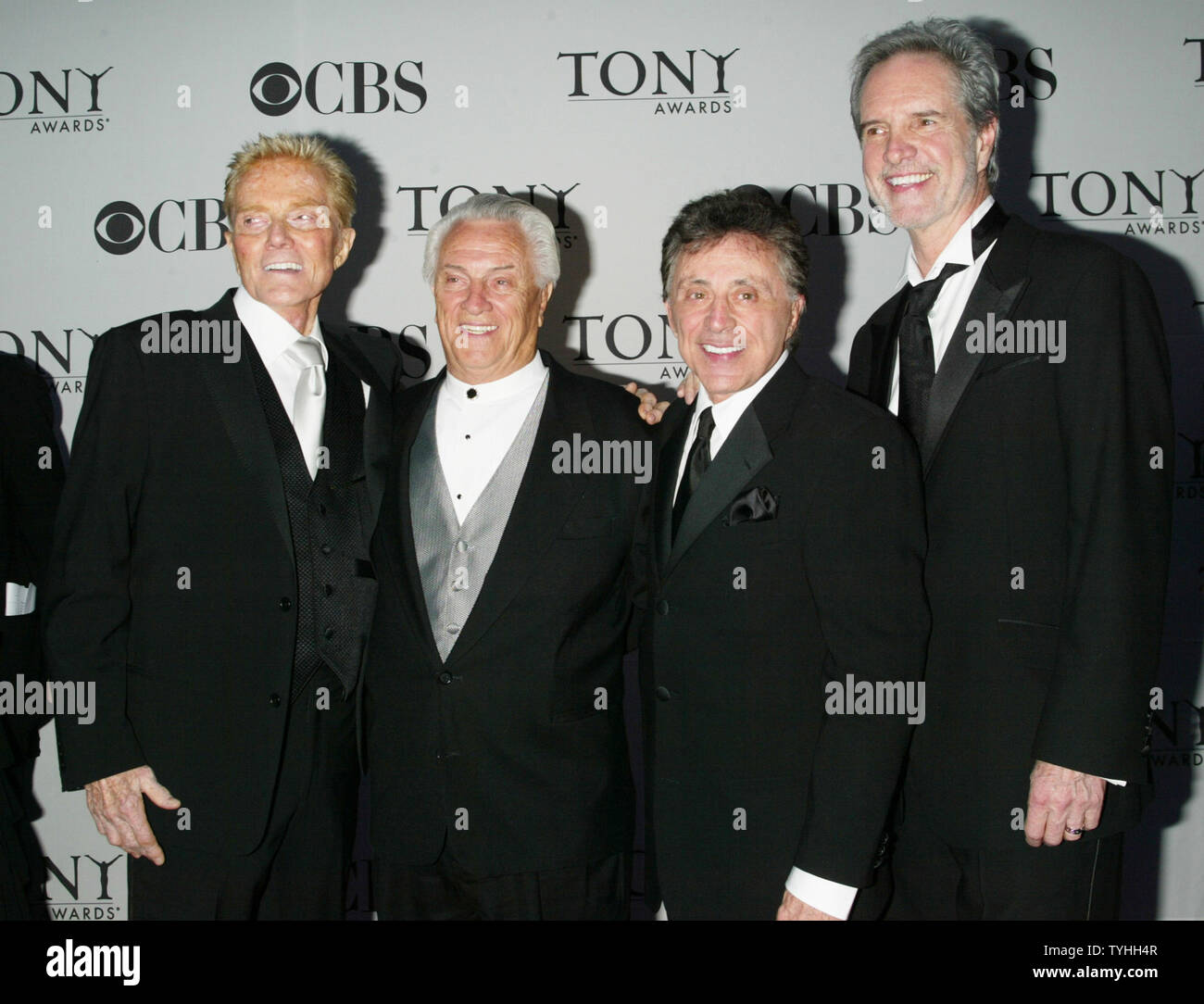 Frankie Valli and the Four Seasons arrive for the 60th Annual Tony