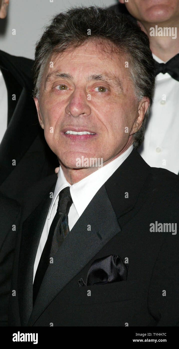 Frankie Valli ,lead singer of the 4 Seasons arrives at Radio City Music