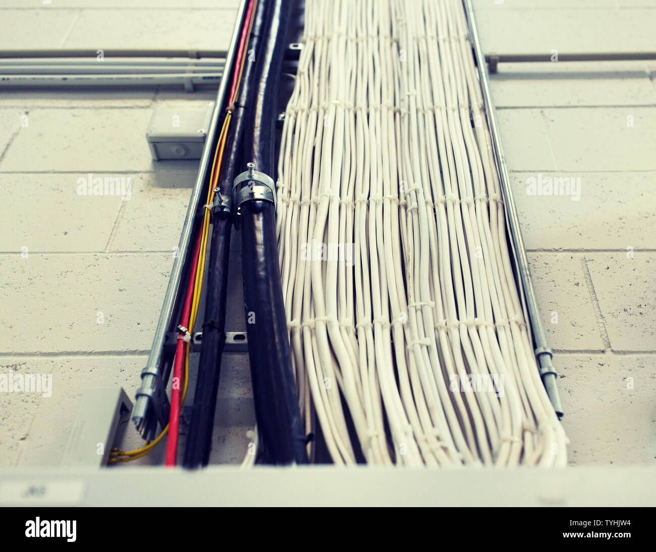 Group of cables hi-res stock photography and images - Alamy