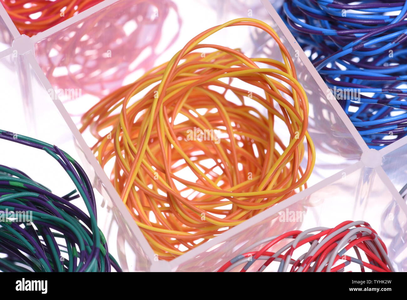 Electrical Wire Scrap Recycling Stock Photo Alamy