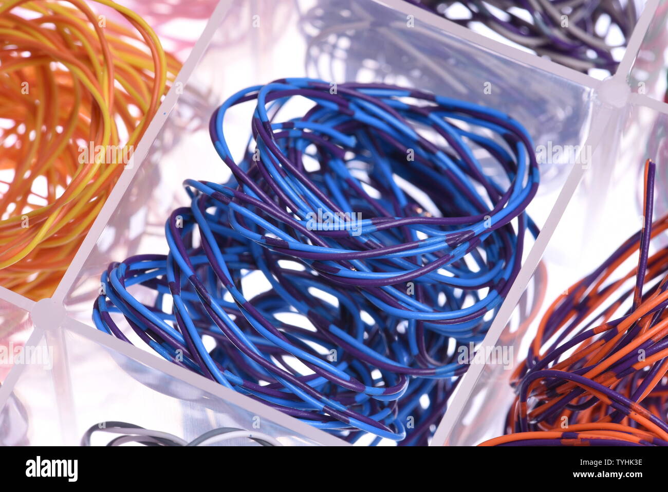 Electrical Wire Scrap Recycling Stock Photo Alamy