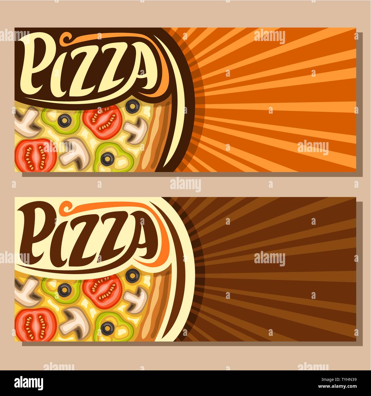 Vector banners for Pizza Stock Vector Image & Art - Alamy