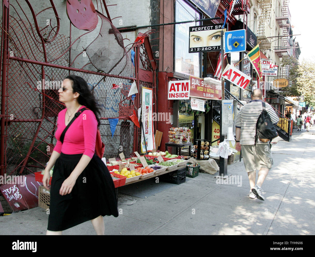 Gentrification of lower east side hires stock photography and images