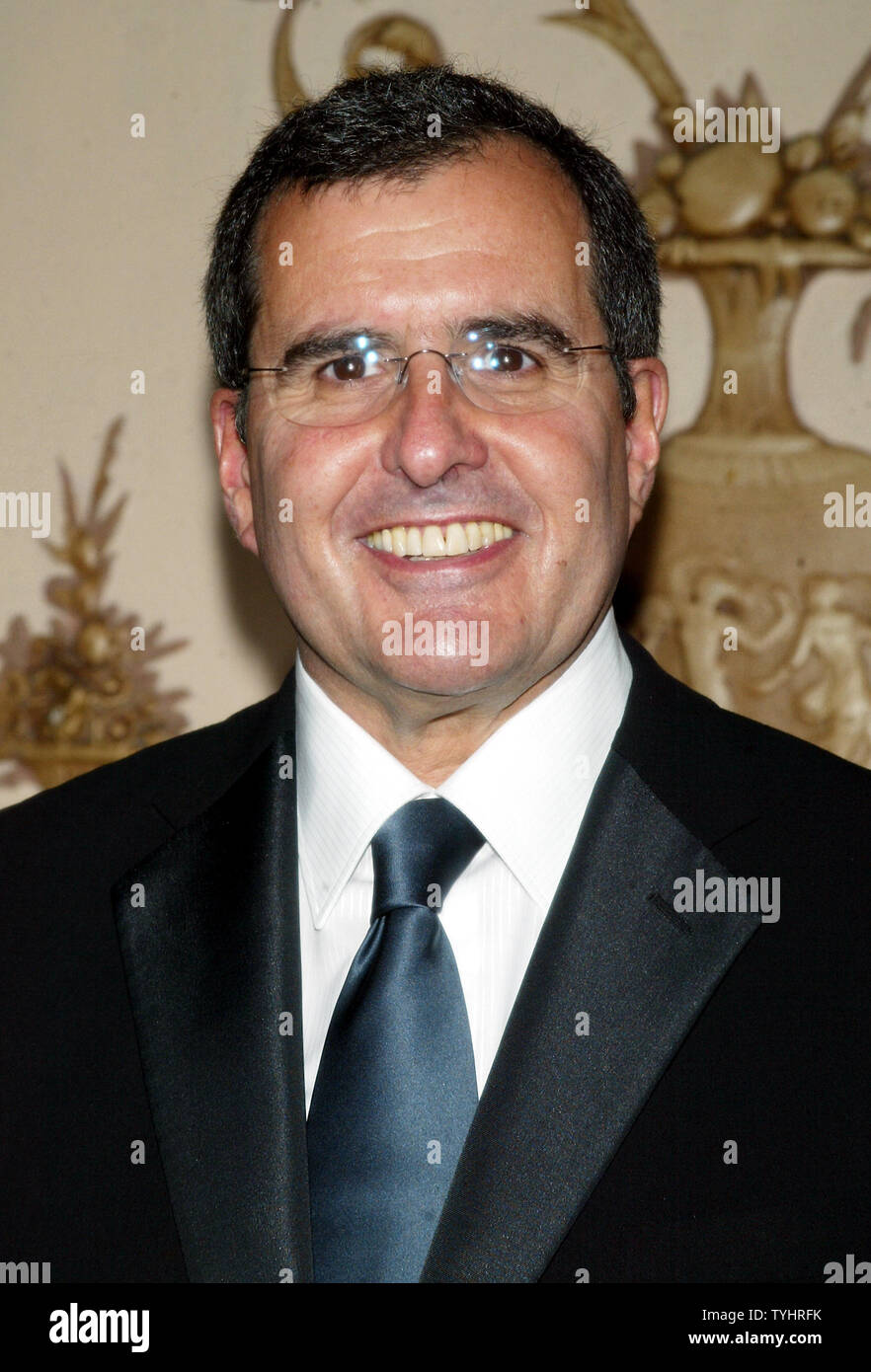 Peter Chernin, President and COO of News Corporation and Chairman and CEO of The Fox Group, arrives for the 16th Annual Broadcasting & Cable Hall of Fame Awards Dinner at the Waldorf Astoria in New York on October 23, 2006.  (UPI Photo/Laura Cavanaugh) Stock Photo