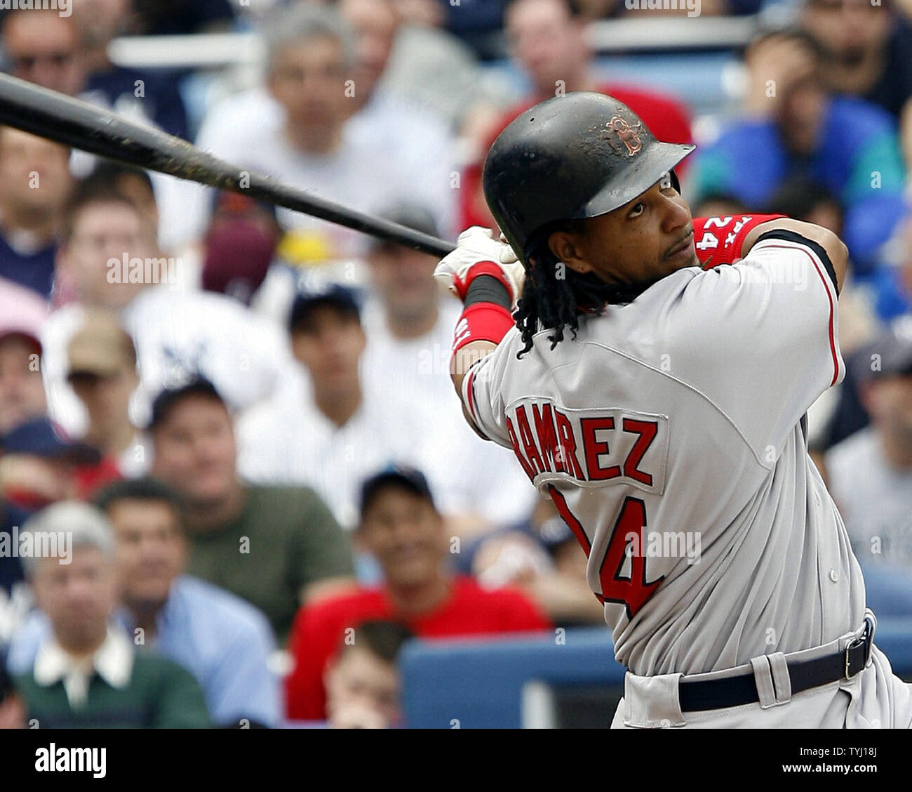 Manny ramirez batting hi-res stock photography and images - Alamy