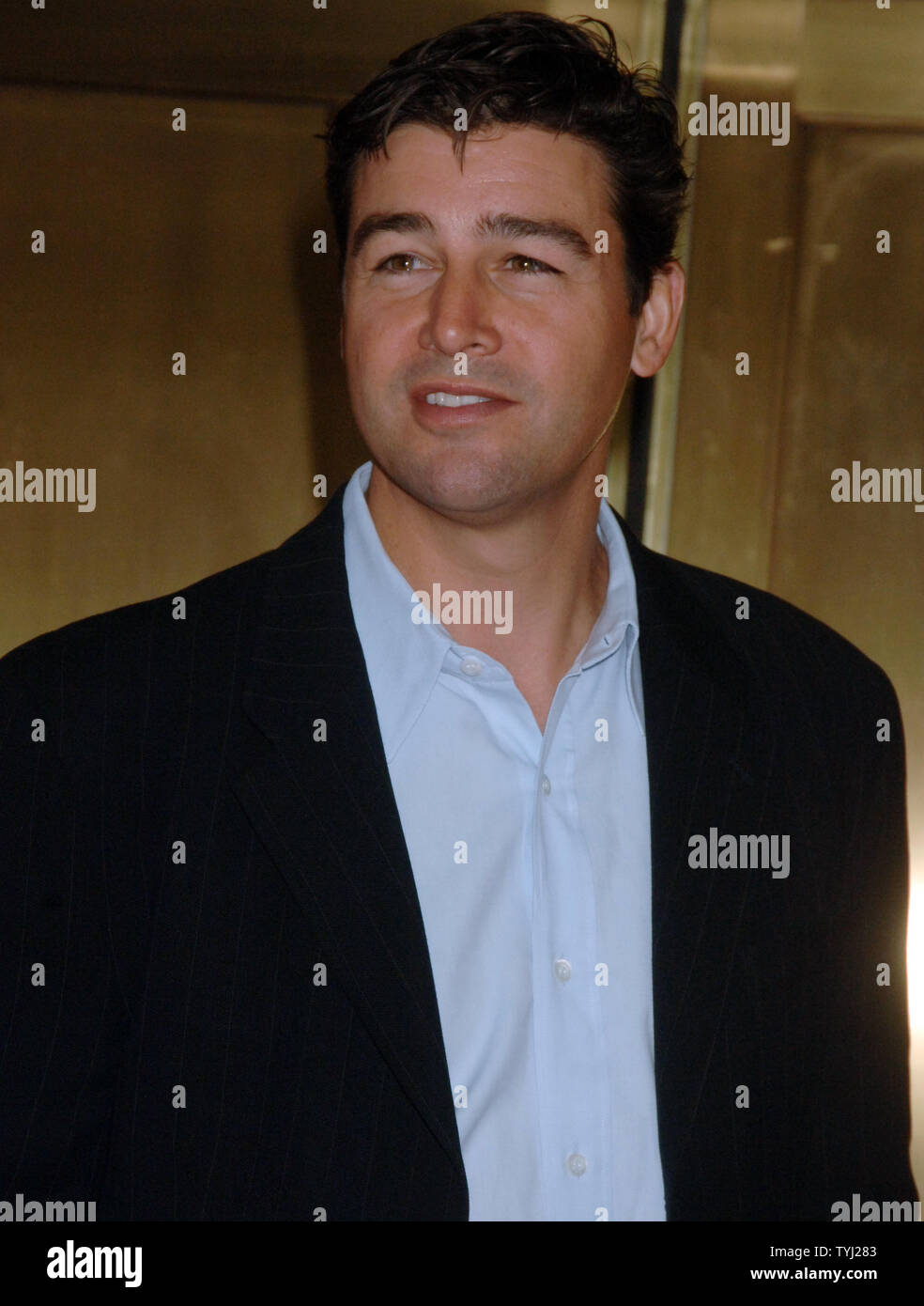 Actor Kyle Chandler poses for the NBCTV upfront promotionals for his televison series "Friday
