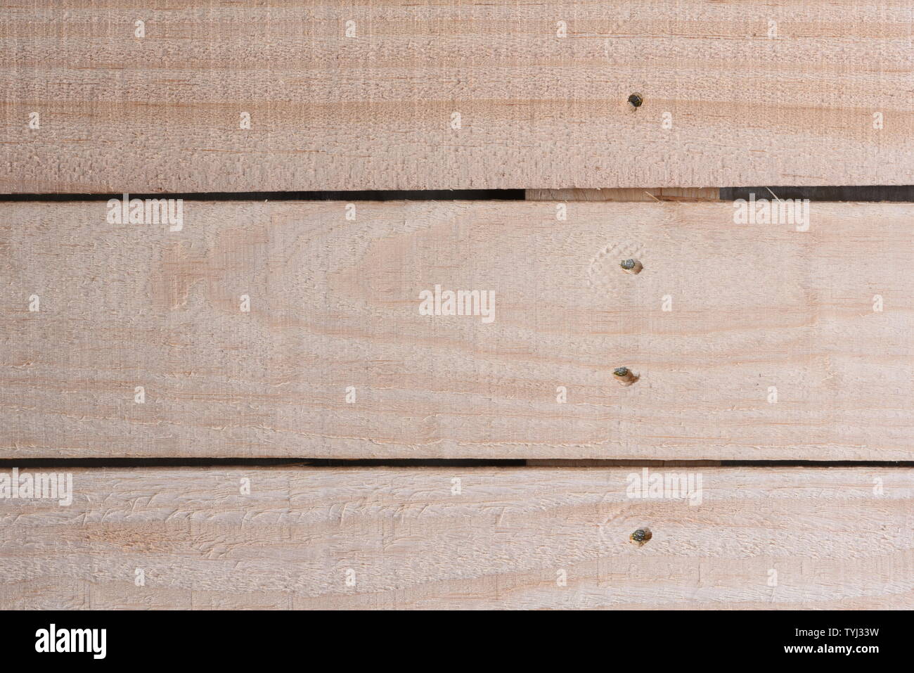Natural wood planks as background Stock Photo