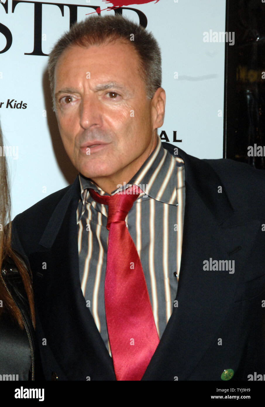 Actor Armand Assante attends the world premiere for her new film American Gangster at New York's Apollo theater on October 19, 2007.    (UPI Photo/Ezio Petersen) Stock Photo