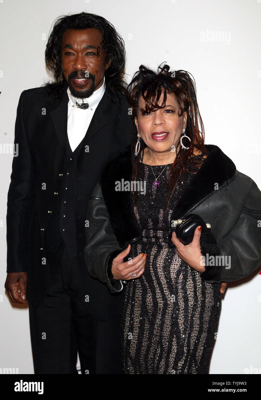 Ashford & Simpson arrives for the G&P Foundation 2007 Angel Ball at the Marriott Marquis Hotel
