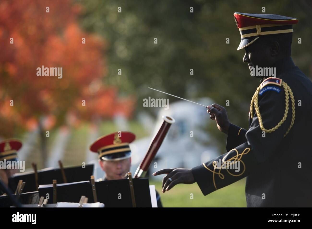 Chief Warrant Officer 2 Jac’kel R. Smalls, conductor with The U.S. Army ...