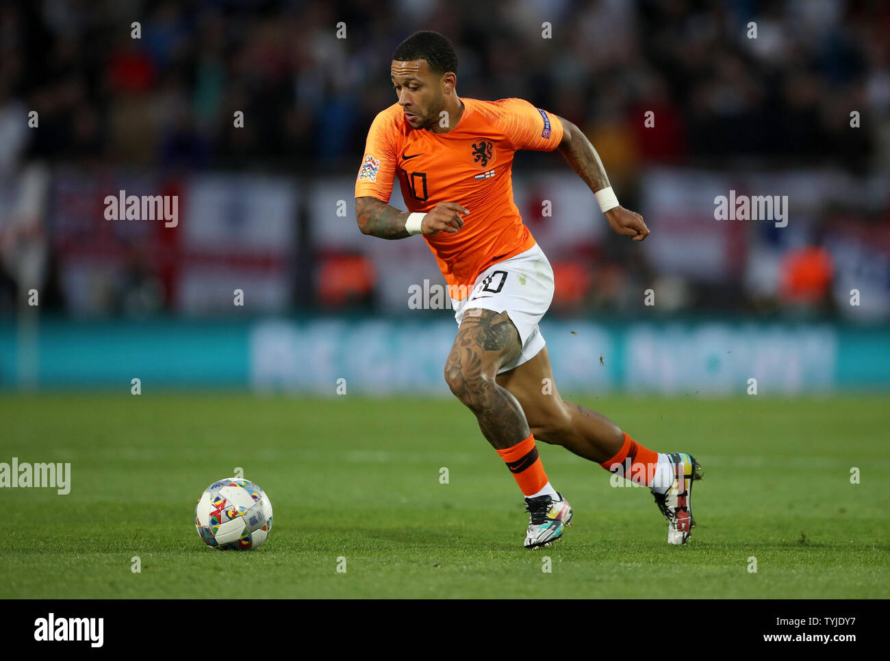 I love football — (Memphis Depay liked the pic)