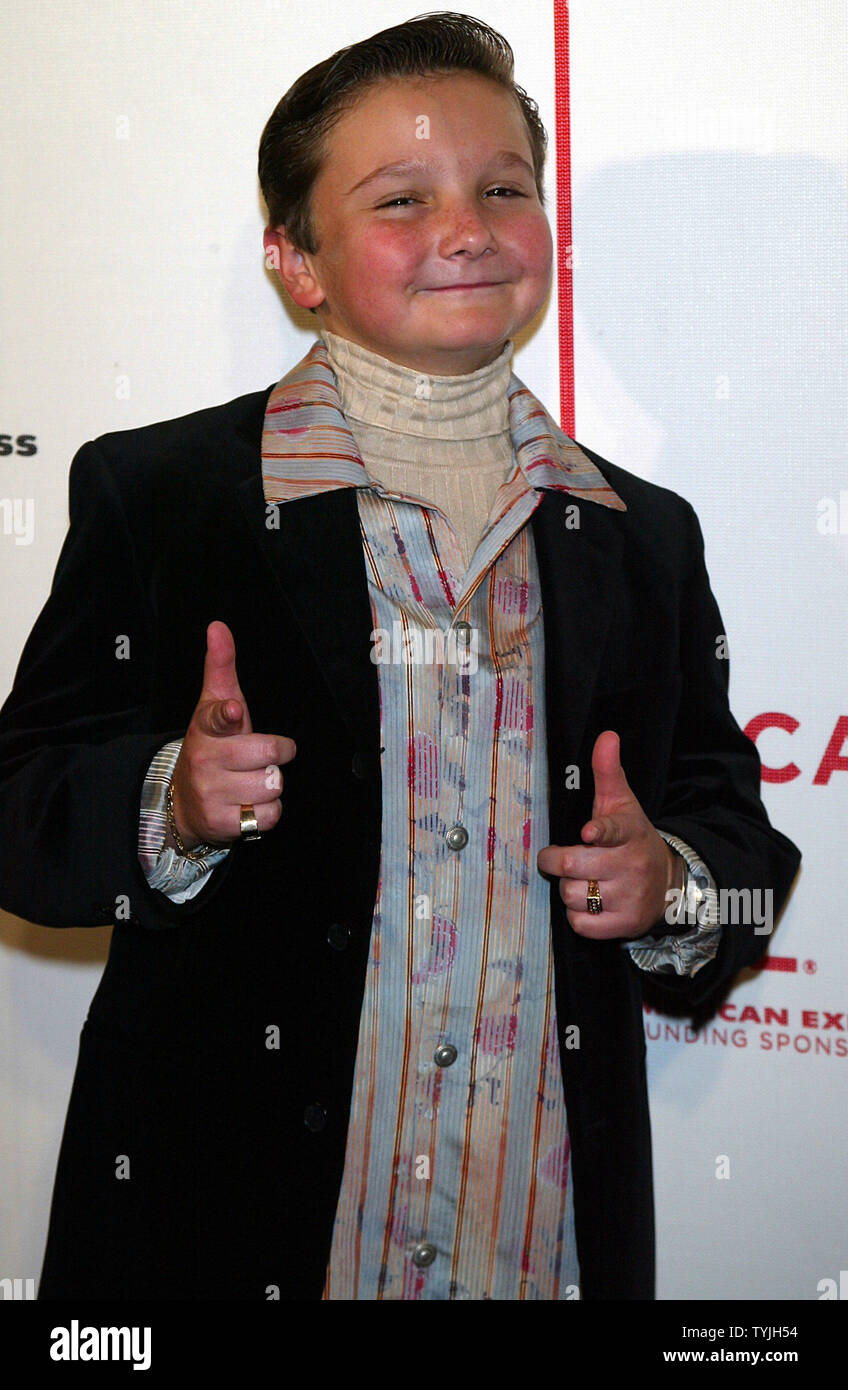 Paulie Litt arrives for the premiere of his new movie “Speed Racer” at