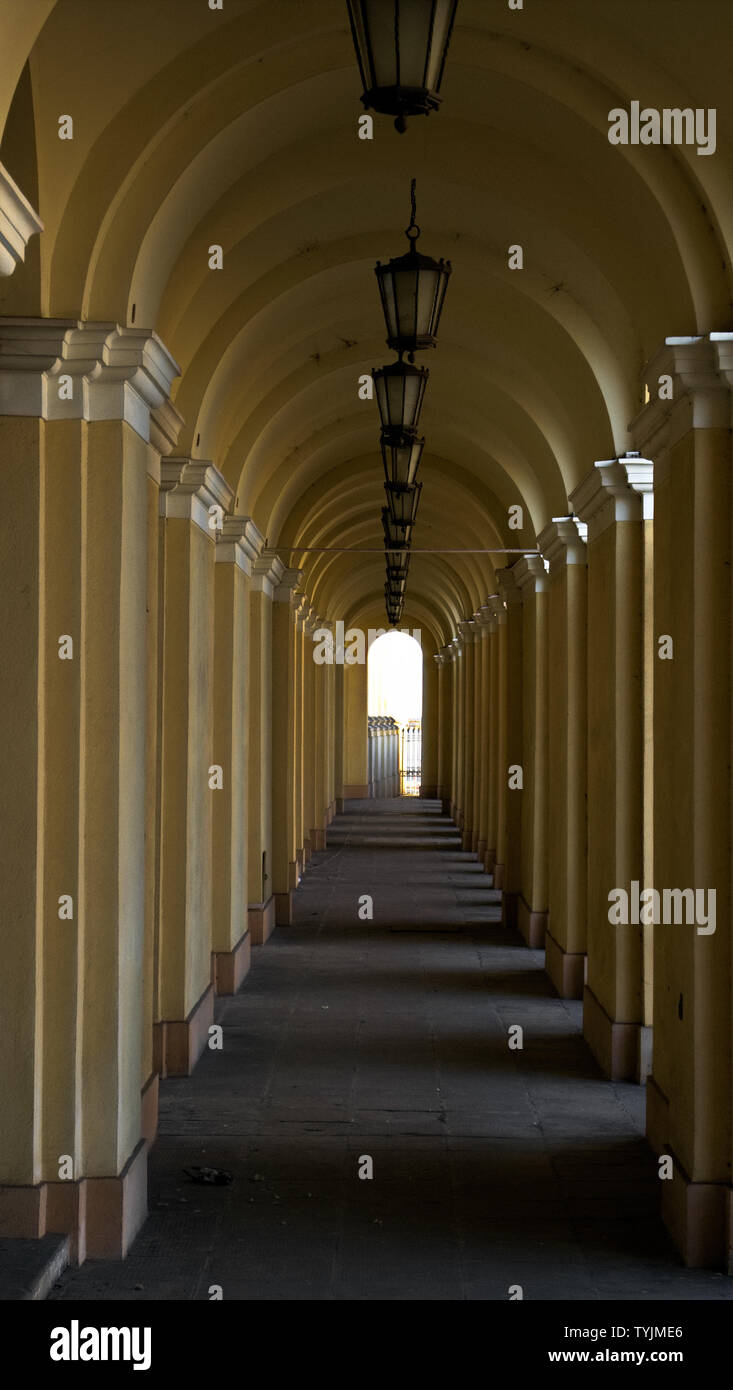 Corridor, hallway or passage Stock Photo