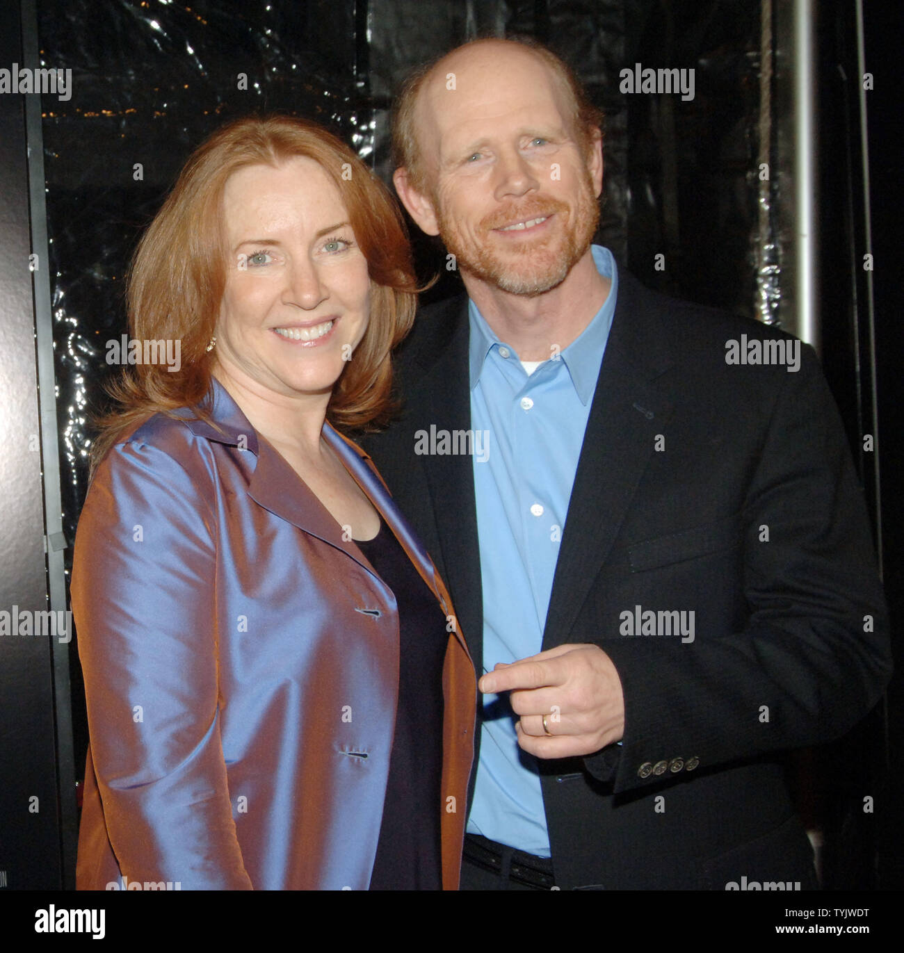 Actor/director Ron Howard and wife arrive for the New York premiere of ...