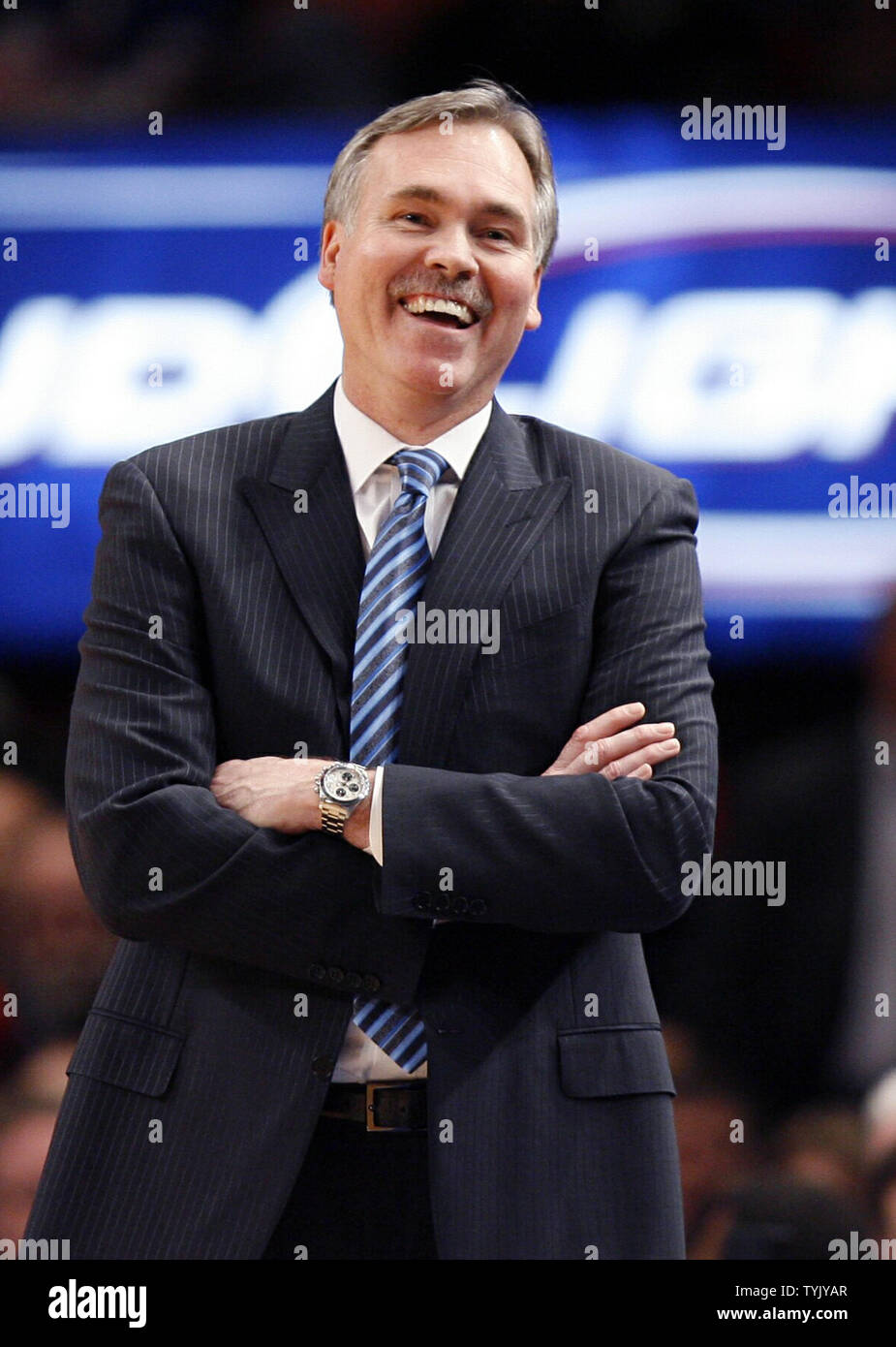 New York Knicks Head Coach Mike D Antoni Reacts In The Third