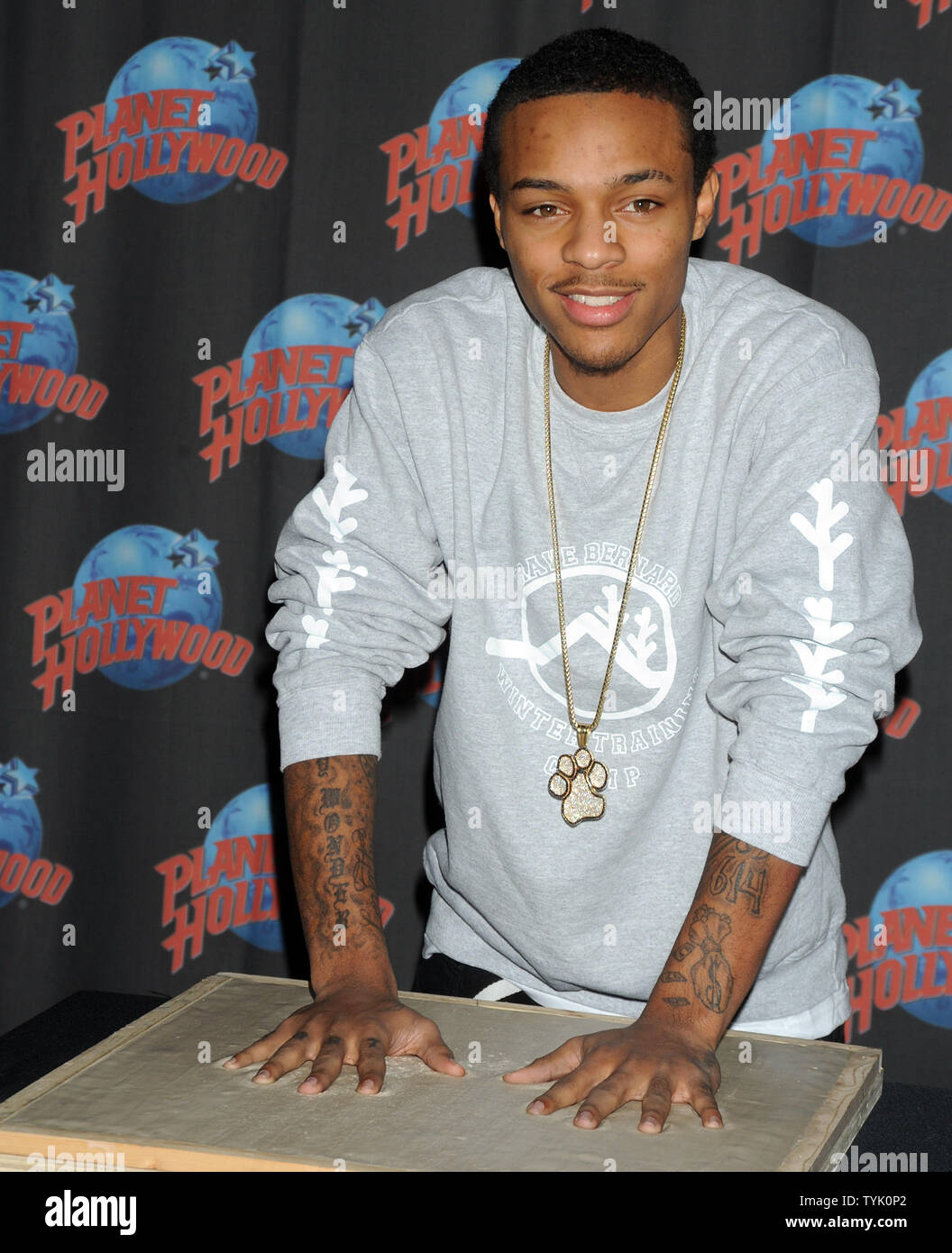 Bow Wow, rapper, actor, fashion designer, greets fans and takes part in