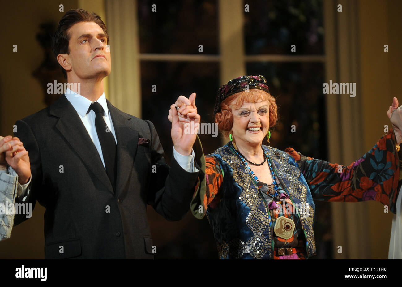 Actors Rupert Everett and Angela Lansbury take their opening night ...