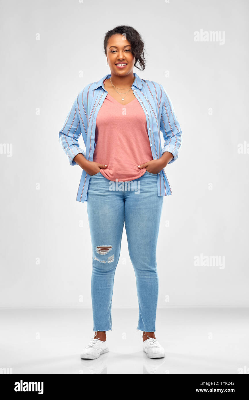 Joyful smiling african american hi-res stock photography and images - Alamy
