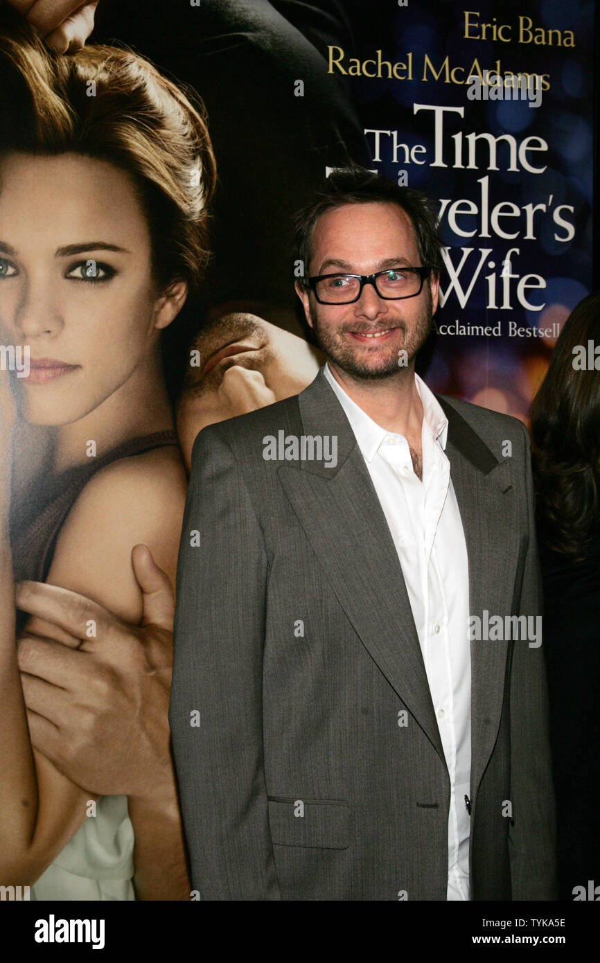 Director Robert Schwentke arrives for the premiere of 'The Time Traveler's Wife' at the Ziegfeld Theatre in New York on August 12, 2009.       UPI Photo/Laura Cavanaugh Stock Photo