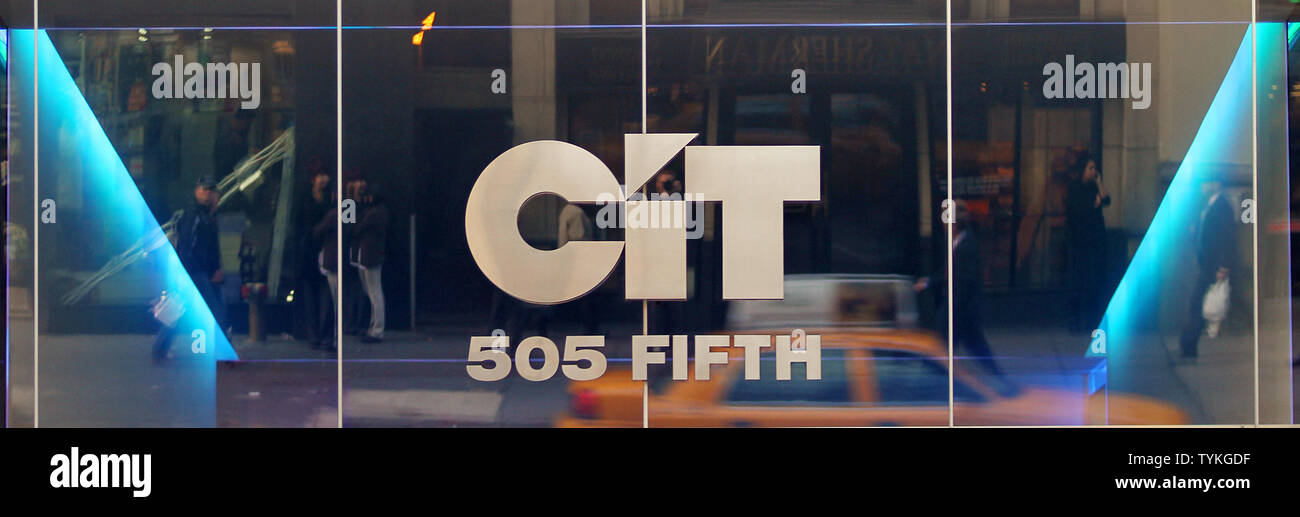 CIT Group headquarters is shown the day it files for Chapter 11
