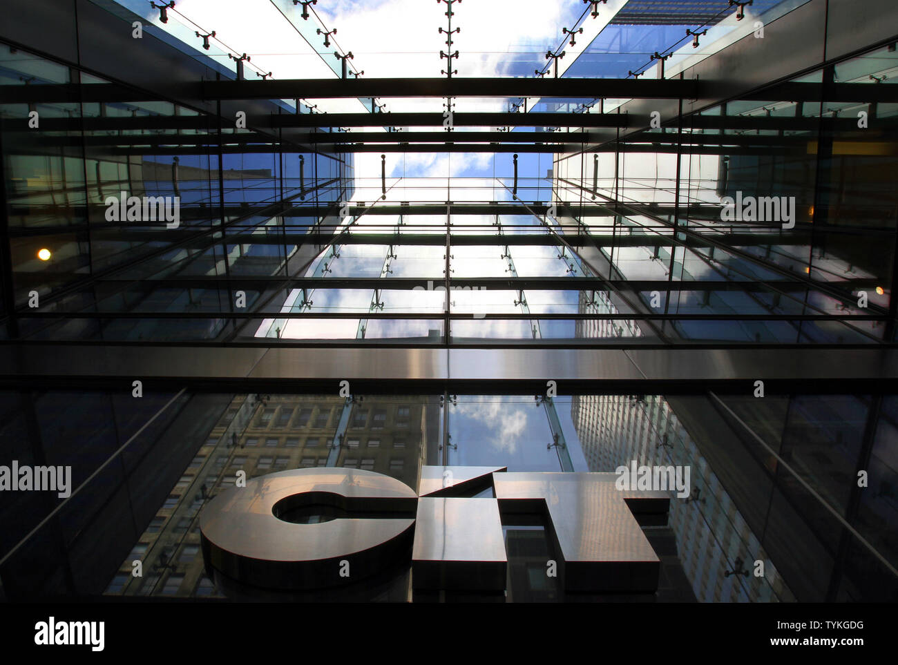 CIT Group headquarters is shown the day it files for Chapter 11