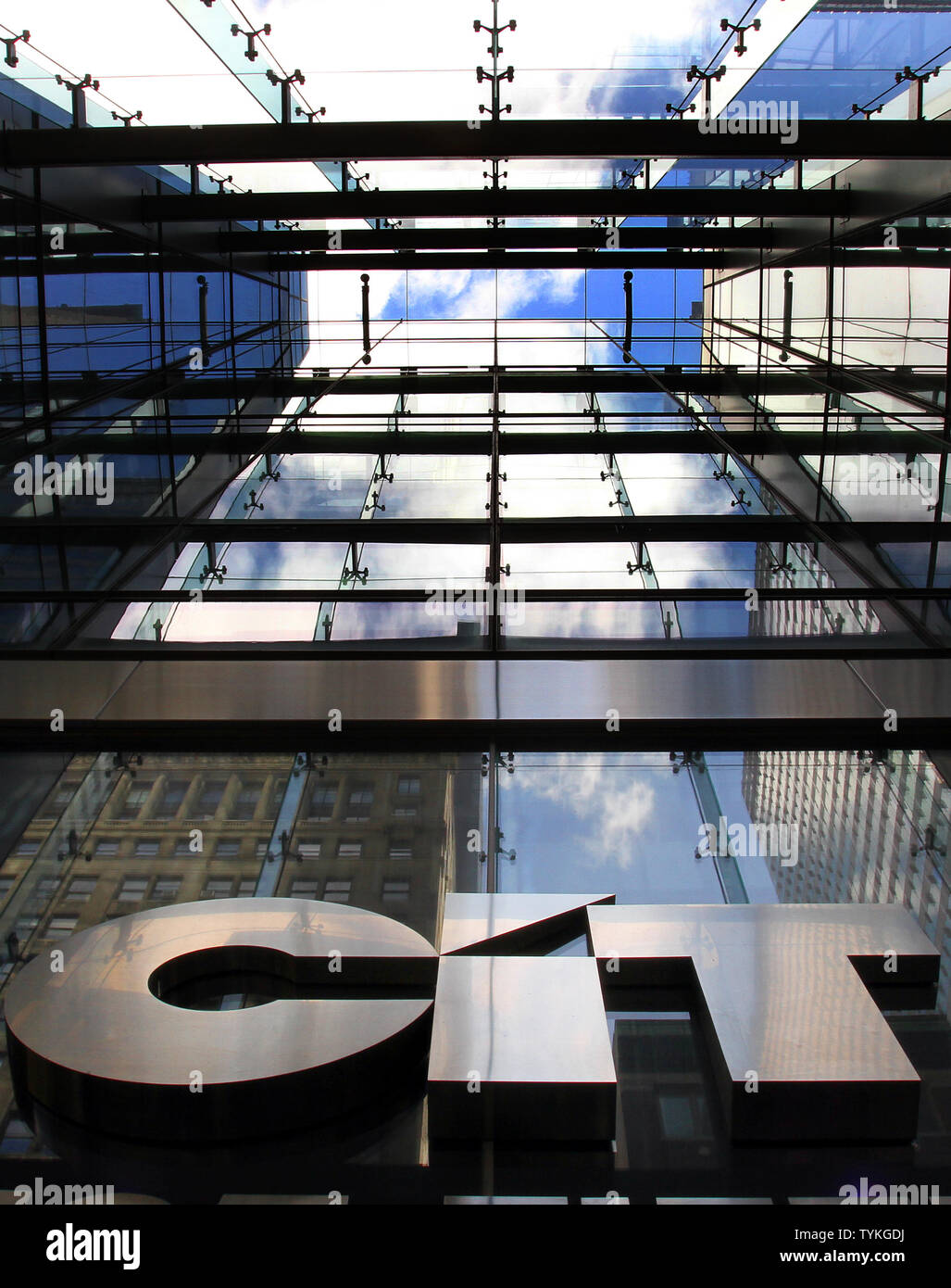CIT Group headquarters is shown the day it files for Chapter 11