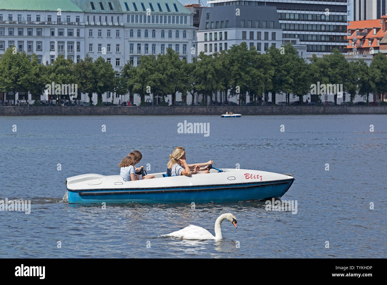 Tretboot hires stock photography and images Alamy