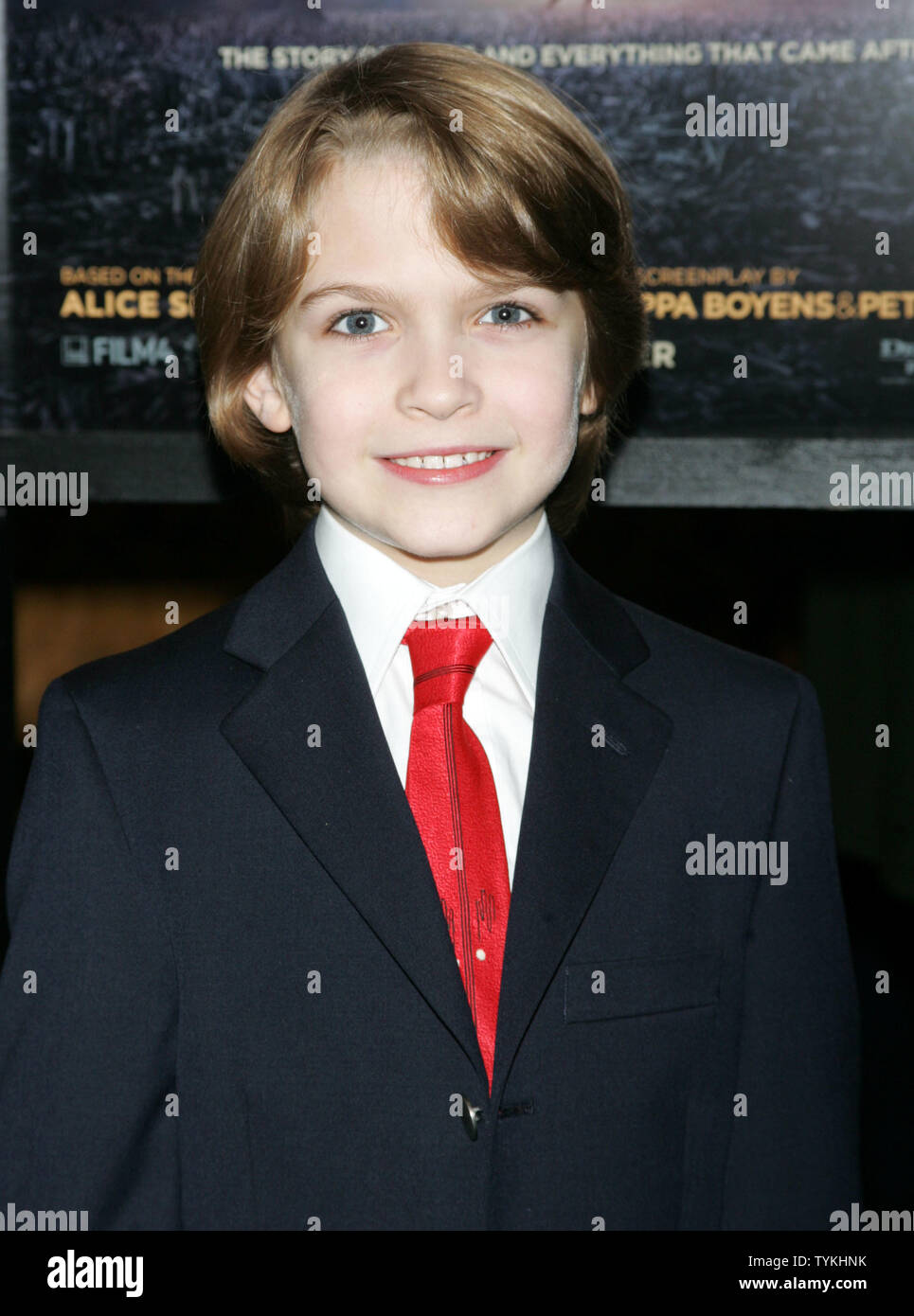 Christian Ashdale arrives for the New York special screening of "The
