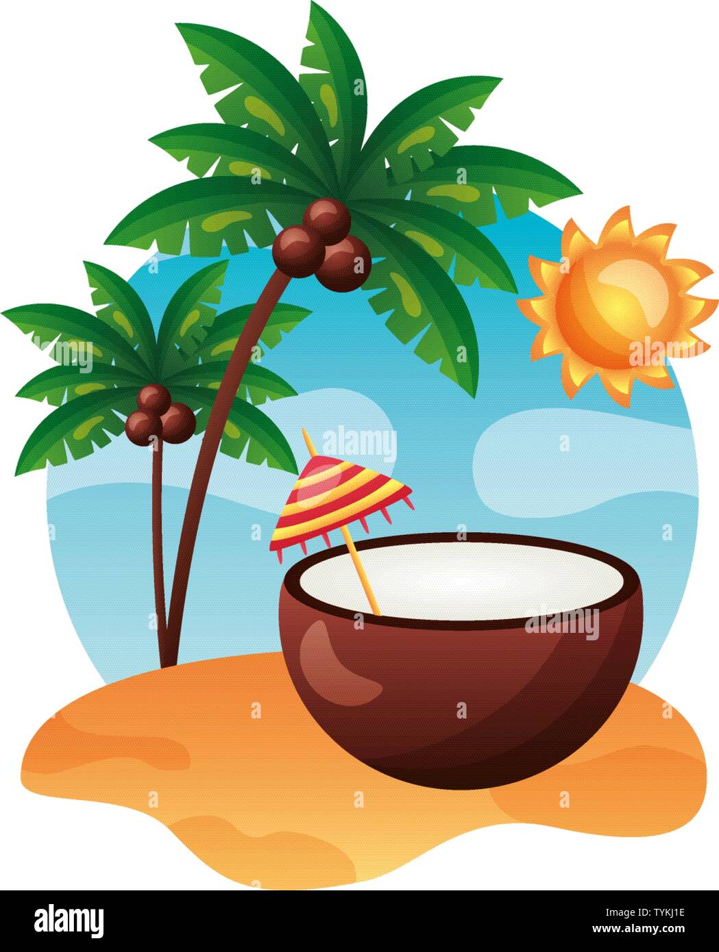 summer time holiday Stock Vector Image & Art - Alamy