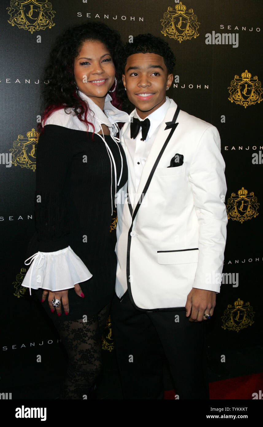 Justin Combs and mom Misa arrive at Justin Combs sweet sixteen birthday