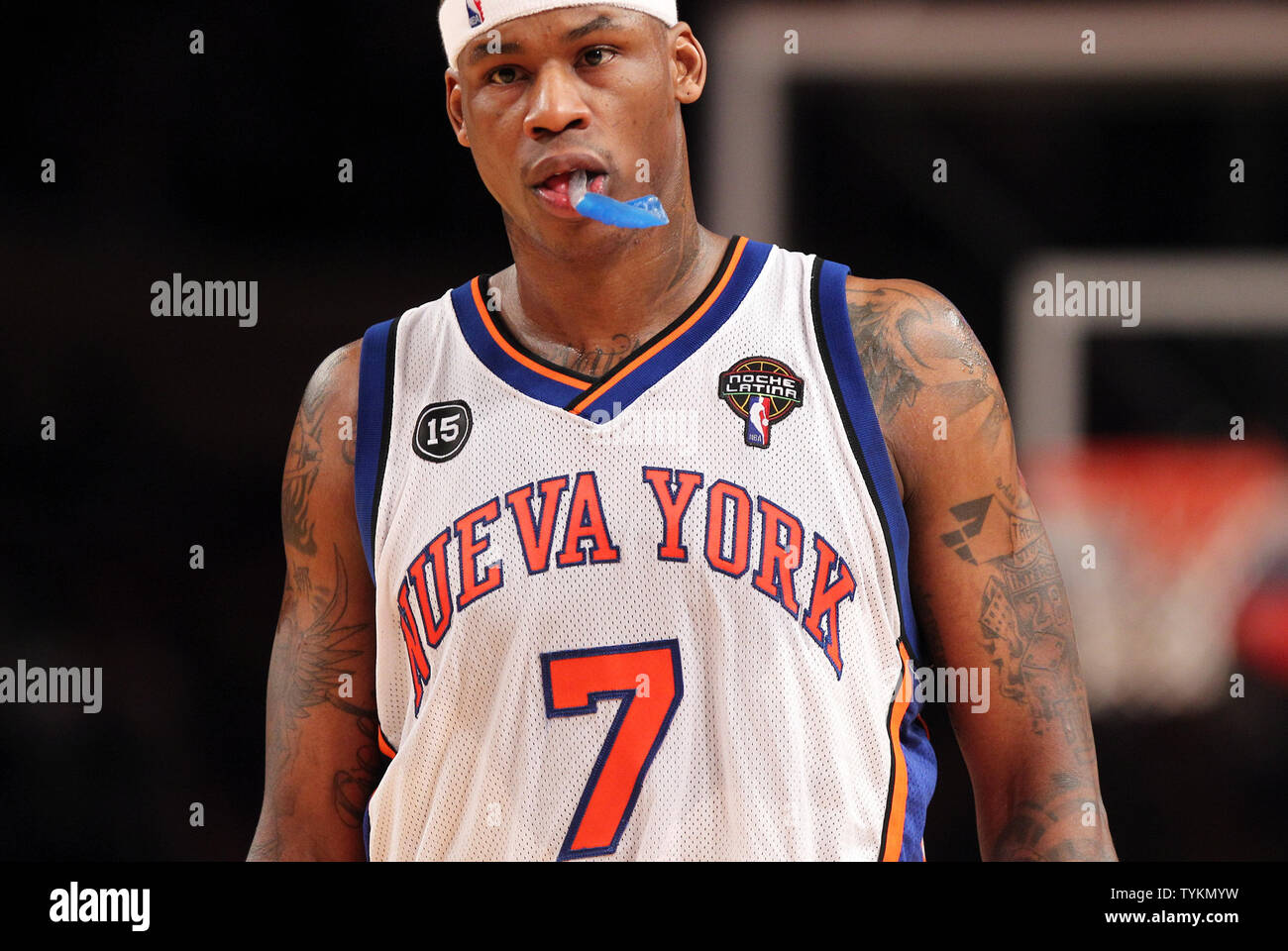New jersey nets basketball hi-res stock photography and images - Alamy