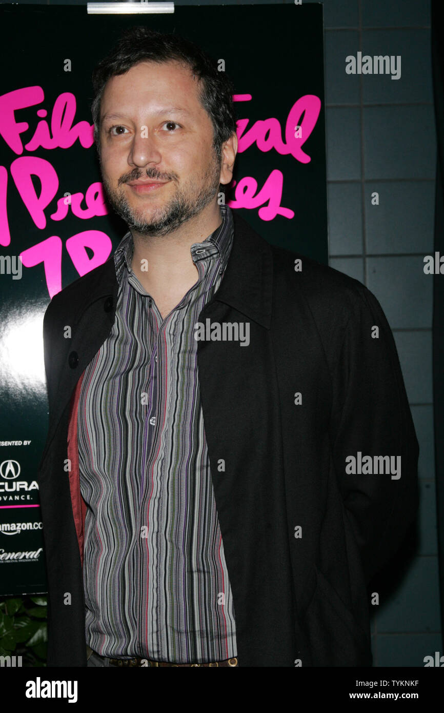 Director Sebastian Gutierrez arrives for the Gen Art Film Festival