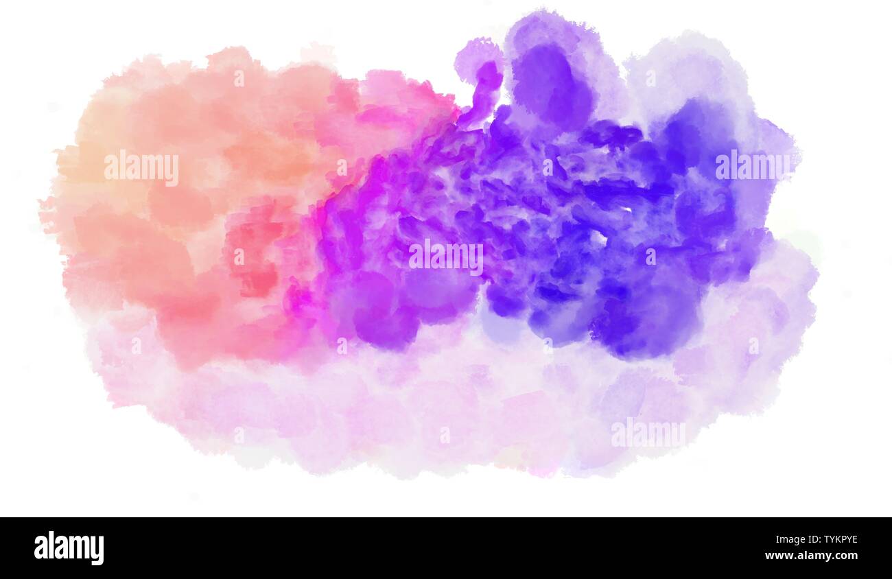 Thistle Blue Violet And Pastel Pink Watercolor Graphic Background Illustration Painting Can Be Used As Graphic Element Or Texture Stock Photo Alamy
