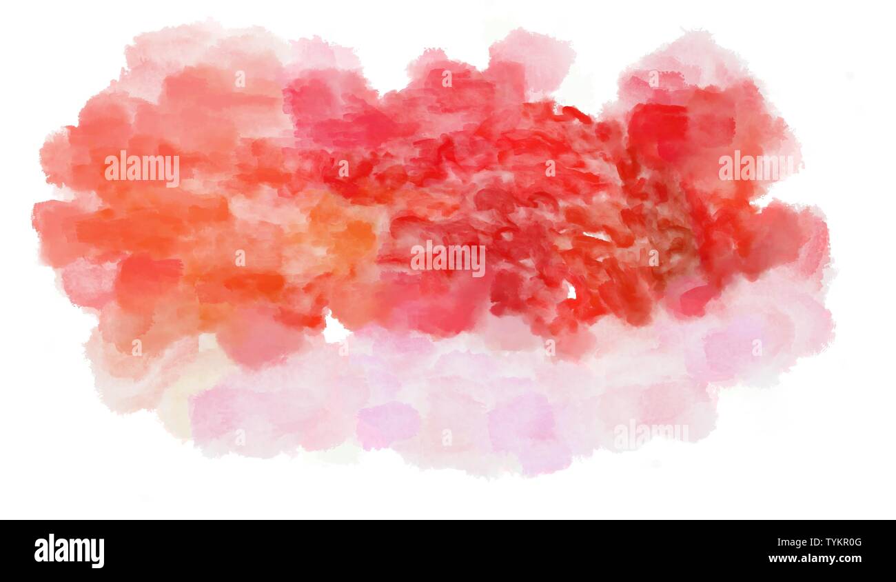 Baby Pink Pastel Pink And Crimson Watercolor Graphic Background