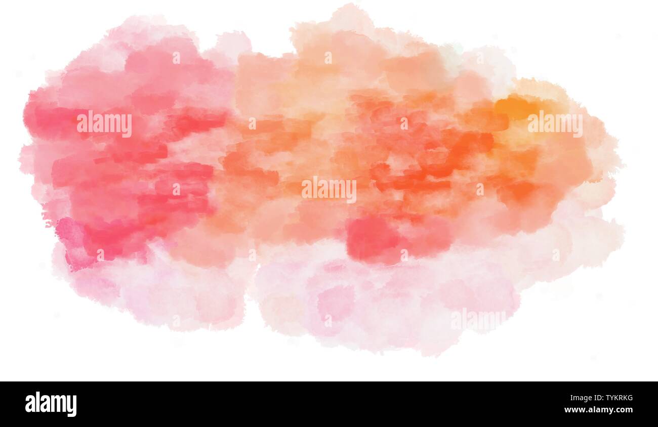 Baby Pink Pastel Pink And Light Coral Watercolor Graphic