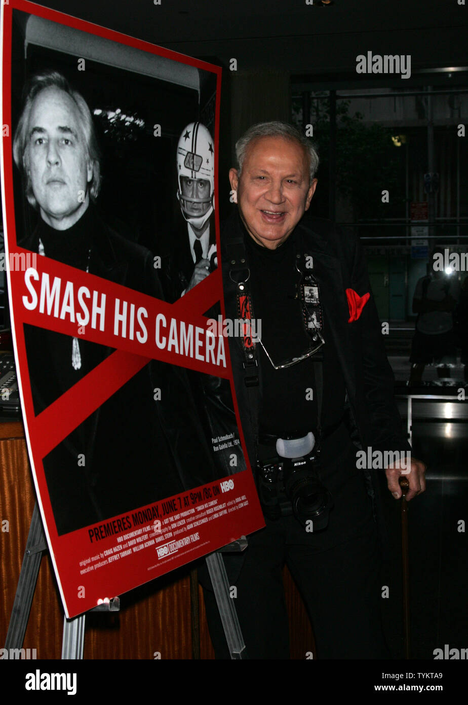 Ron Galella attends the Premiere of his new documentary film "Smash His