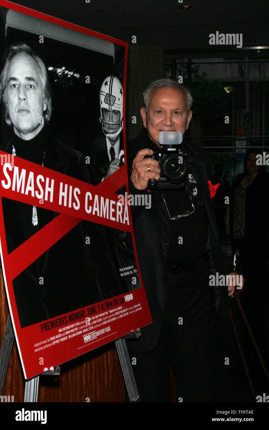 Ron Galella attends the Premiere of his new documentary film "Smash His